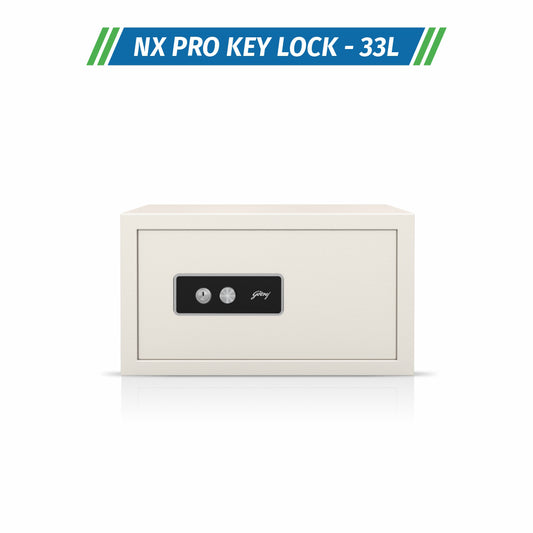 Godrej NX Pro Key Lock (33L) Ivory Home Locker