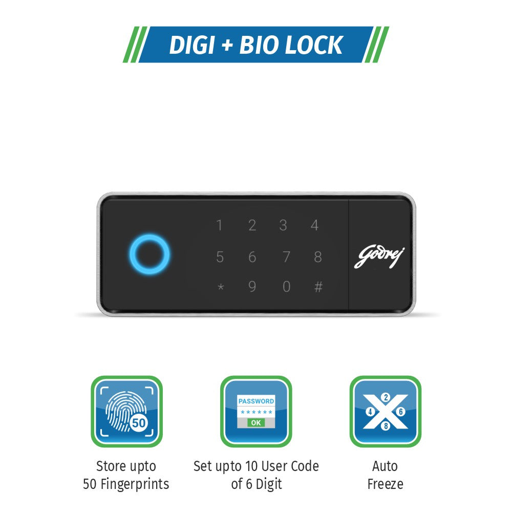 Godrej NX Pro Plus Digi+ Bio 15L Home Locker