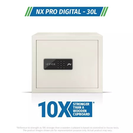 Godrej NX Pro Digital (30L) Ivory Home Locker