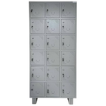 Industrial Locker 18 Door Unit