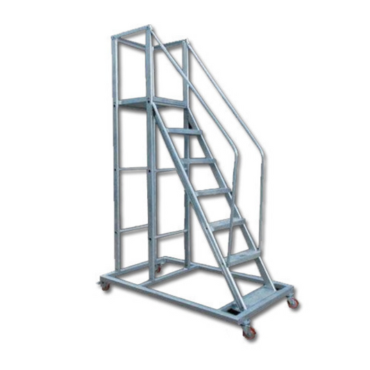 Aluminium Trolley Step Ladder