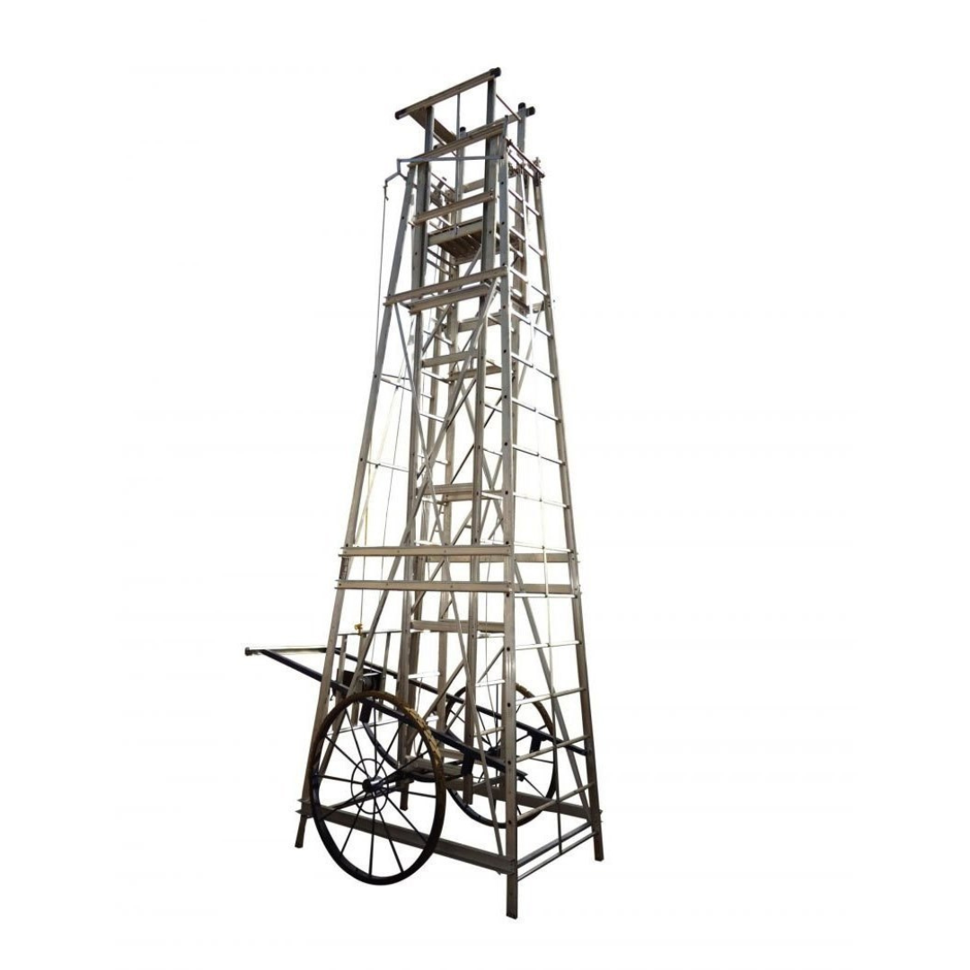 Alumiinium Pinjra Hand Tower Ladder (Open Height)