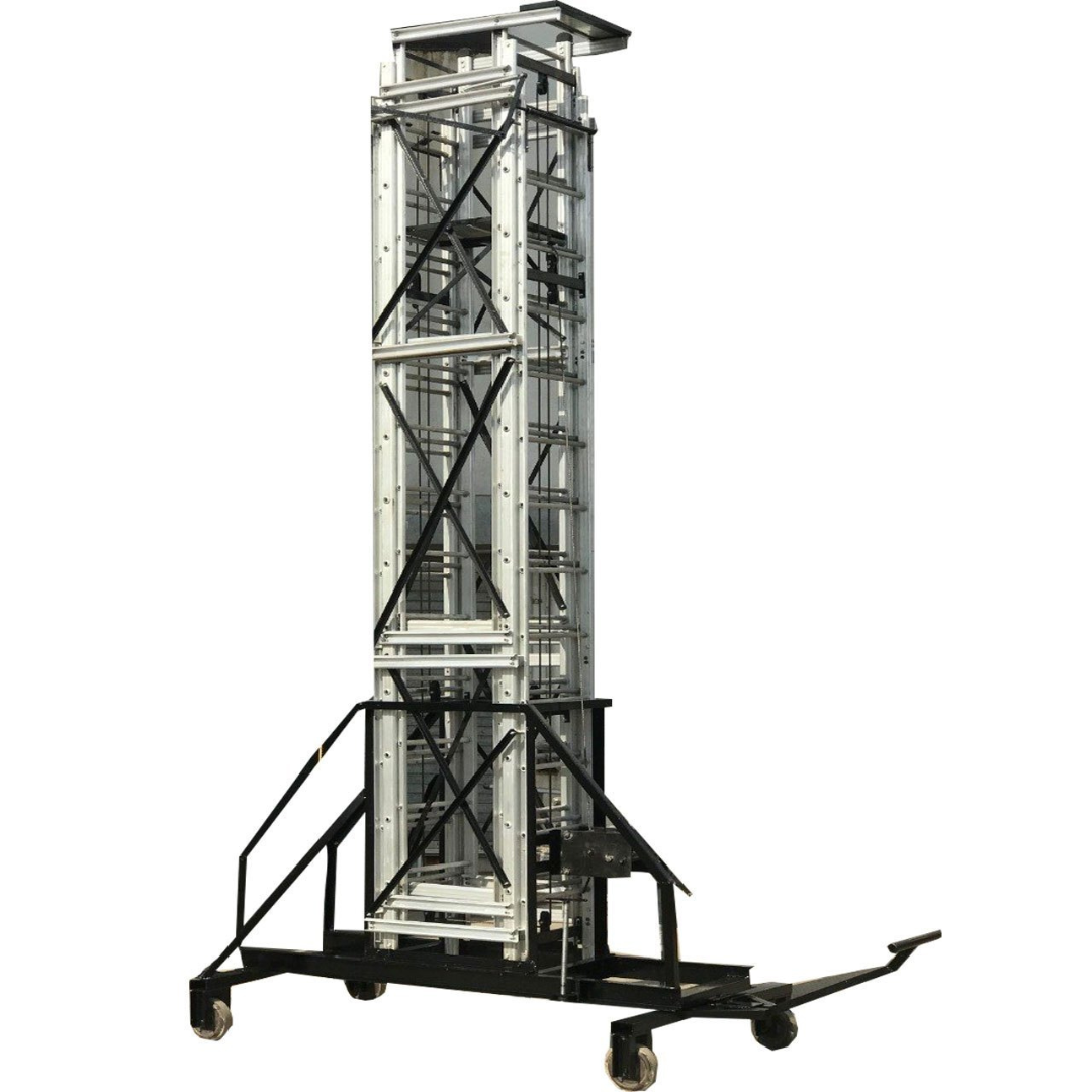 Aluminium Fix Tower Ladder (Square Type) Open Height