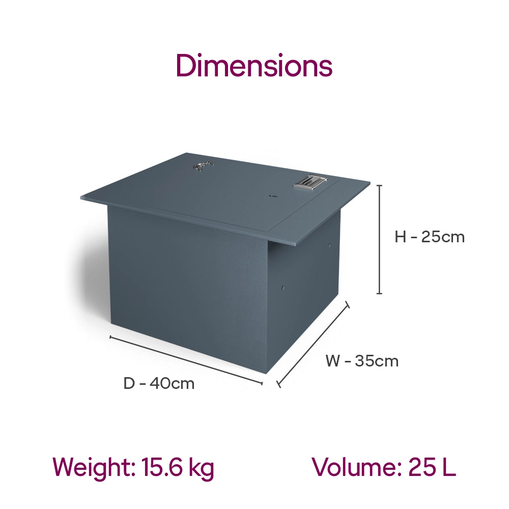 Godrej NX SEAL 25L Key Lock Home Locker
