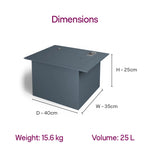 Godrej NX SEAL 25L Key Lock Home Locker