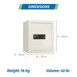 Godrej NX Pro Digital (40L) Ivory Home Locker