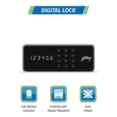 Godrej Rhino Gold 55L Digital Home Locker