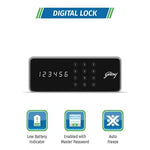 Godrej Rhino Gold 55L Digital Home Locker