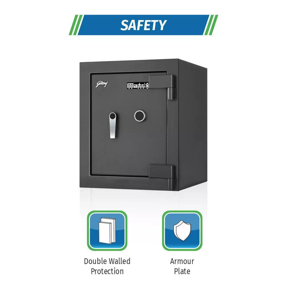 Godrej Matrix 1814 (50L) Key Lock Home Locker