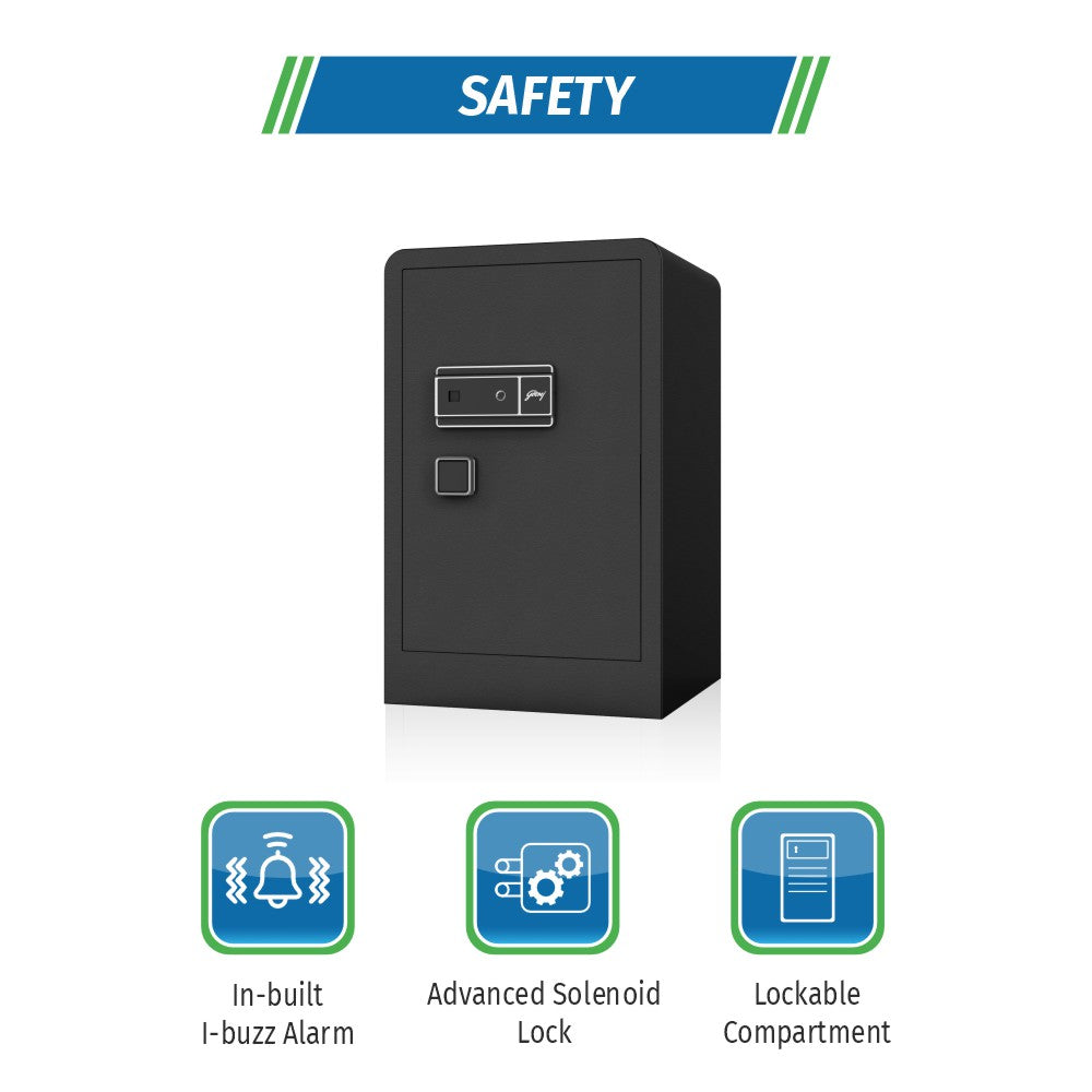 Godrej NX Advanced 160 L Digital+ Bio + Mechanical Home Locker