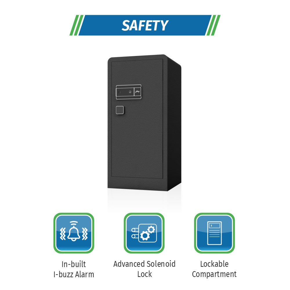 Godrej NX Advanced 210 L Digital+ Bio + Mechanical Home Locker