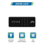 Godrej NX Pro Digital (8L) Ebony Home Locker