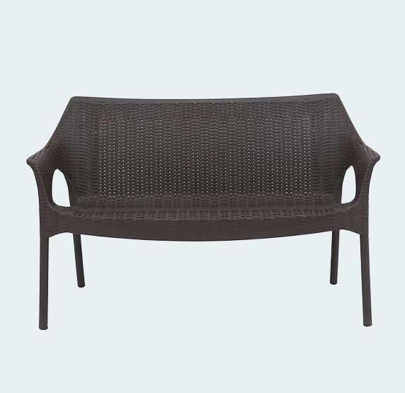 Love Seat Plastic Sofa Set