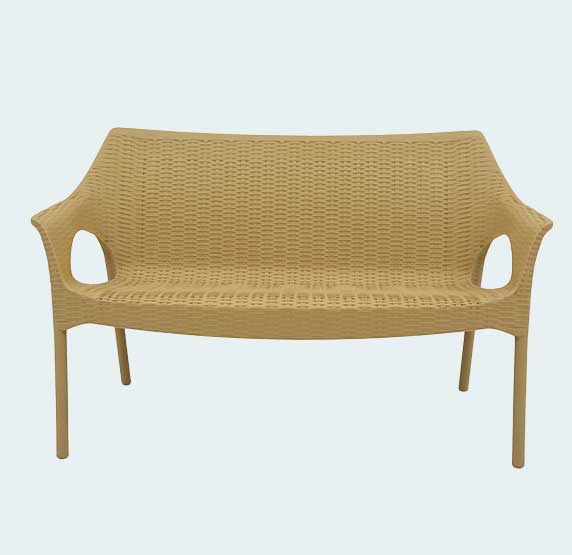 Love Seat Plastic Sofa Set