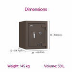 Godrej Matrix 1814 (59L) KL Coffee Brown