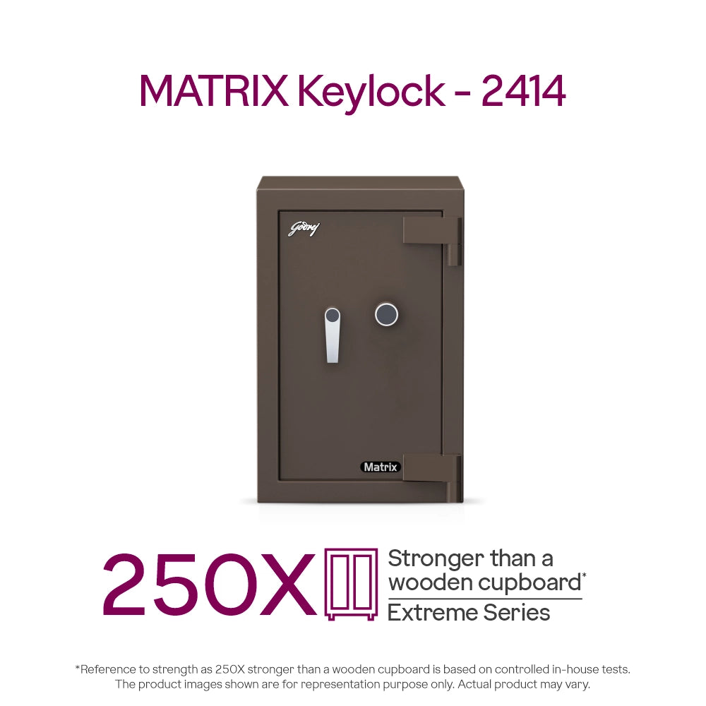 Godrej Matrix 1814 (78L) EL Coffee Brown