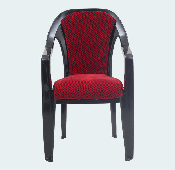 Regal Super Deluxe High Back Plastic Chairs With Cushion