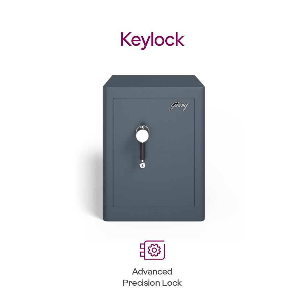 Godrej Rhino Regal Key Lock Grey