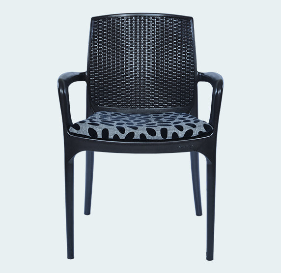 Texas Deluxe Plastic Chair With Cushion