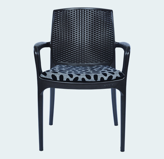 Texas Deluxe Plastic Chair With Cushion